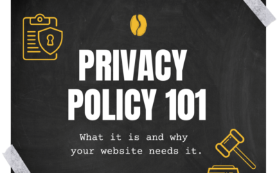 Privacy Policy: what it is and why you need it.